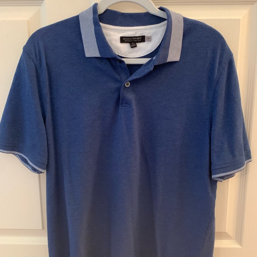 Banana Republic Performance Pique Polo